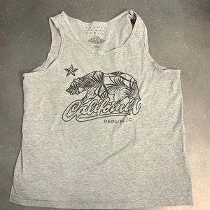 Men’s Large, grey tank